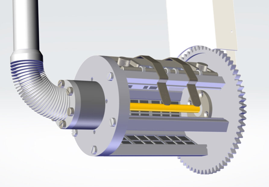Intermediate rod contact
